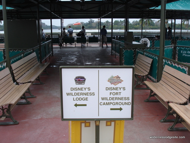 Boat Launch Sign at Magic Kingdom
